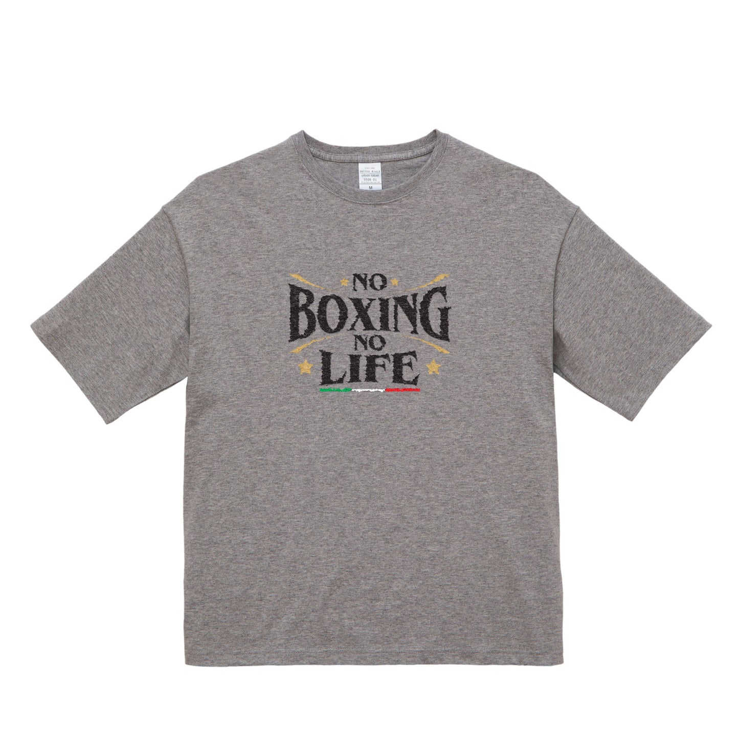 ビッグシルエットTシャツ mixed-gray image