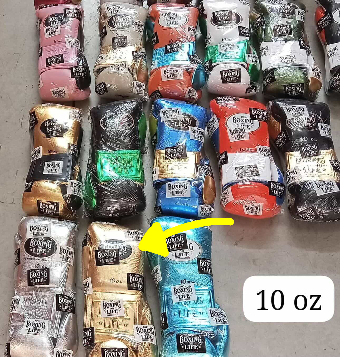 【入荷予定】4/5前後 NBNLグローブ10oz ゴールド