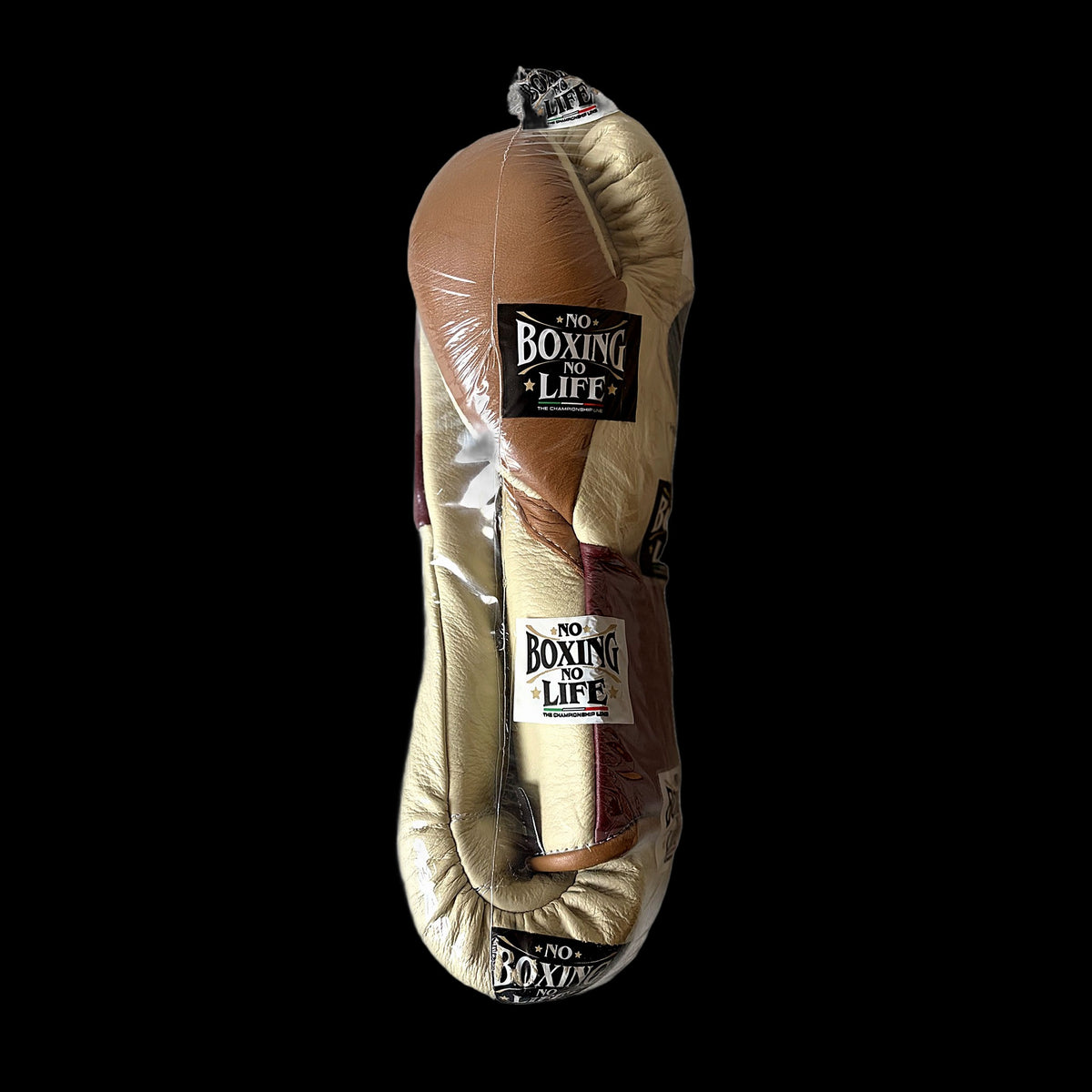NBNL ボクシンググローブ 10oz|クリーム × ワイン