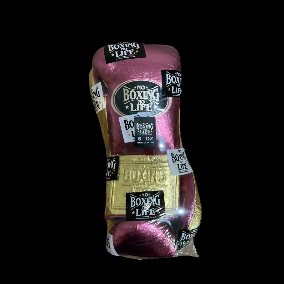 【入荷予定】4/5前後 NBNLグローブ8oz アクアパープル |ゴールド