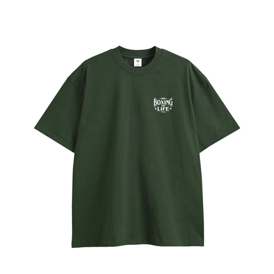 オーバサイズ ワンポイントロゴ TEE