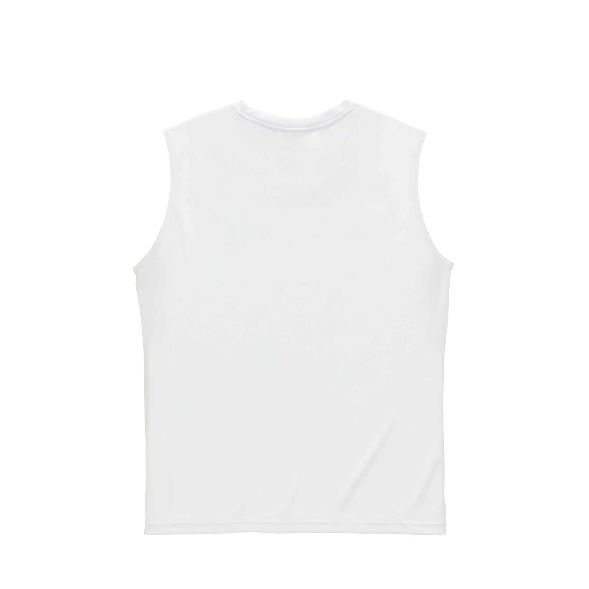 練習にも最適なノースリーブ（ドライ） white image