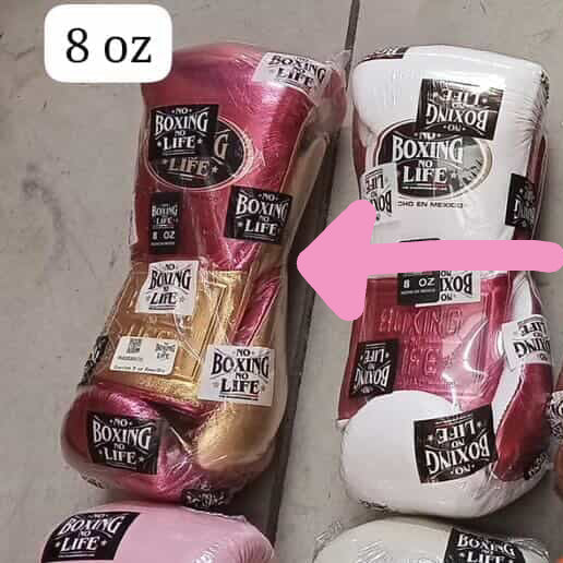 【入荷予定】4/5前後　NBNLグローブ8oz　アクアパープル ｜ゴールド