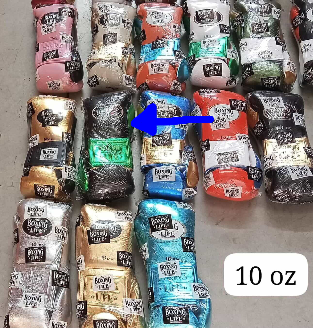 【入荷予定】4/5前後　NBNLグローブ10oz　ブラック｜メタルグリーン