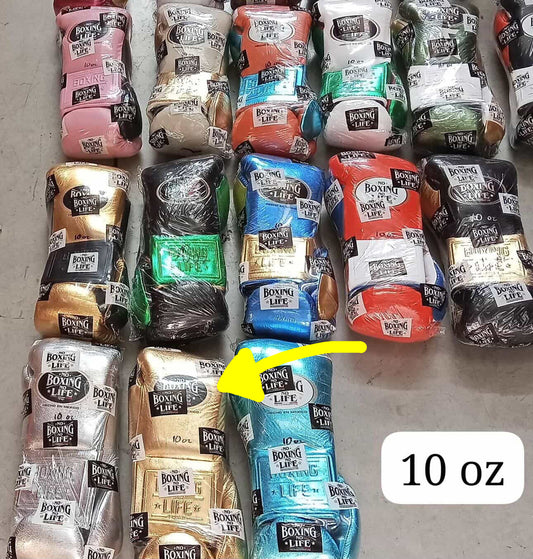 【入荷予定】4/5前後　NBNLグローブ10oz　ゴールド