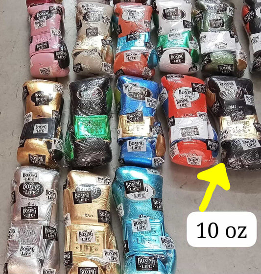 【入荷予定】4/5前後　NBNLグローブ10oz　ブラック｜ゴールド