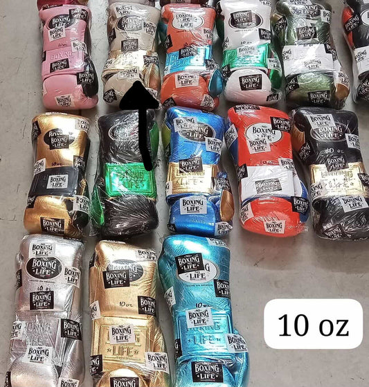 【入荷予定】4/5前後　NBNLグローブ10oz　ブルー｜ゴールド