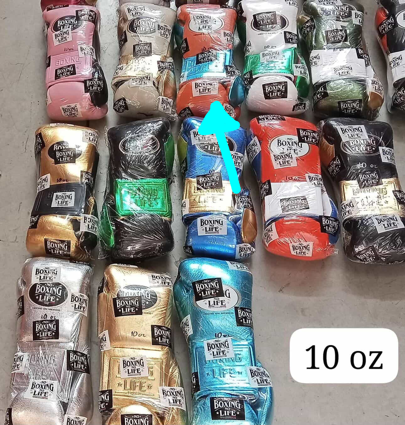 【入荷予定】4/5前後　NBNLグローブ10oz オレンジ｜アクア