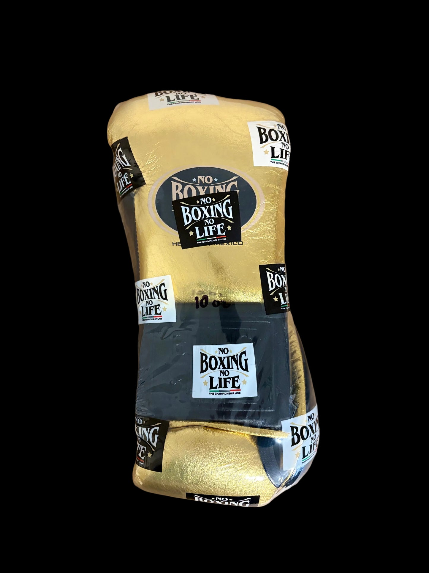 NBNL ボクシンググローブ 10oz｜ゴールド×ブラック | NO BOXING NO LIFE