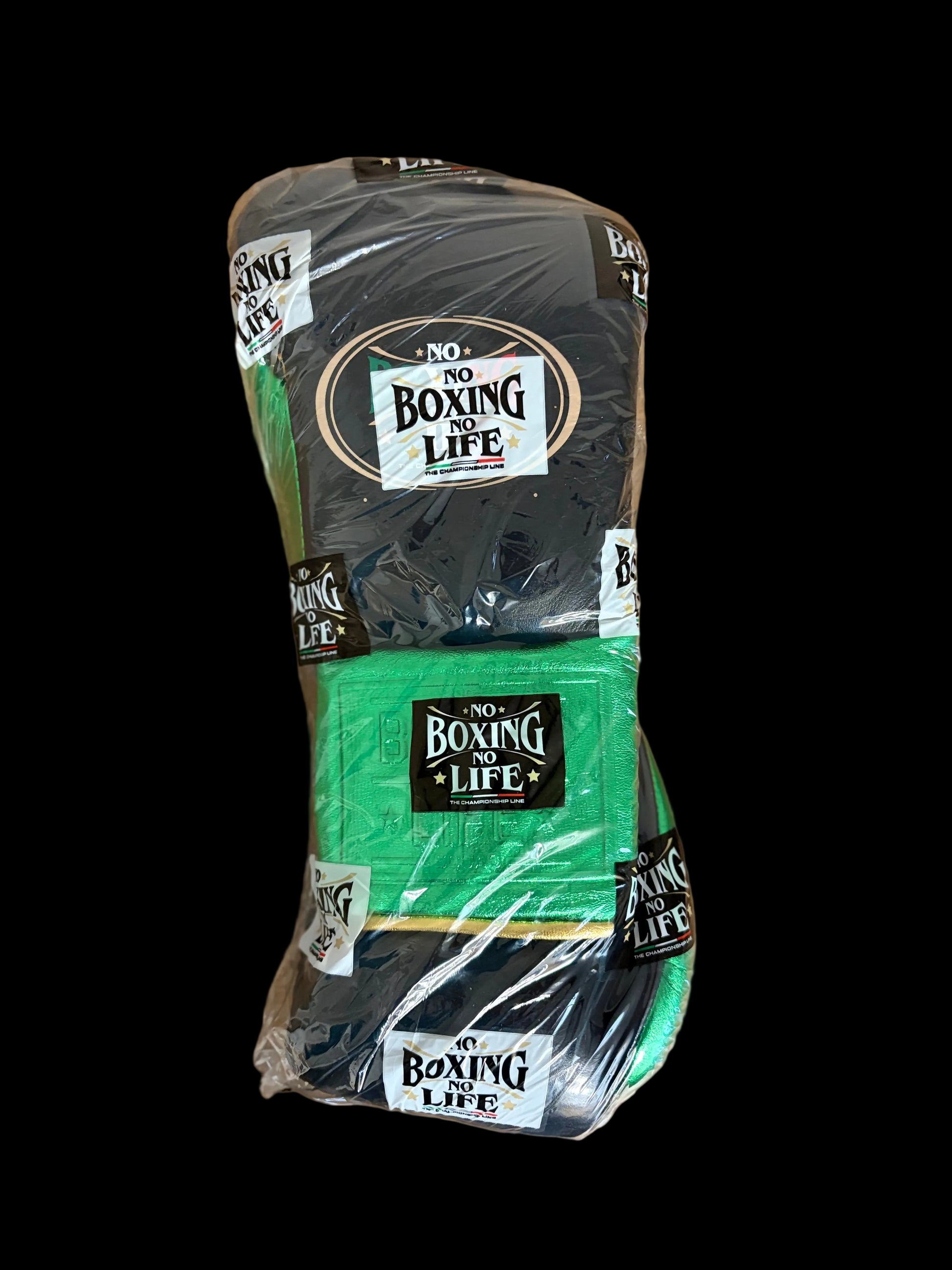 NBNL ボクシンググローブ 10oz｜ブラック×メタルグリーン | NO BOXING NO LIFE