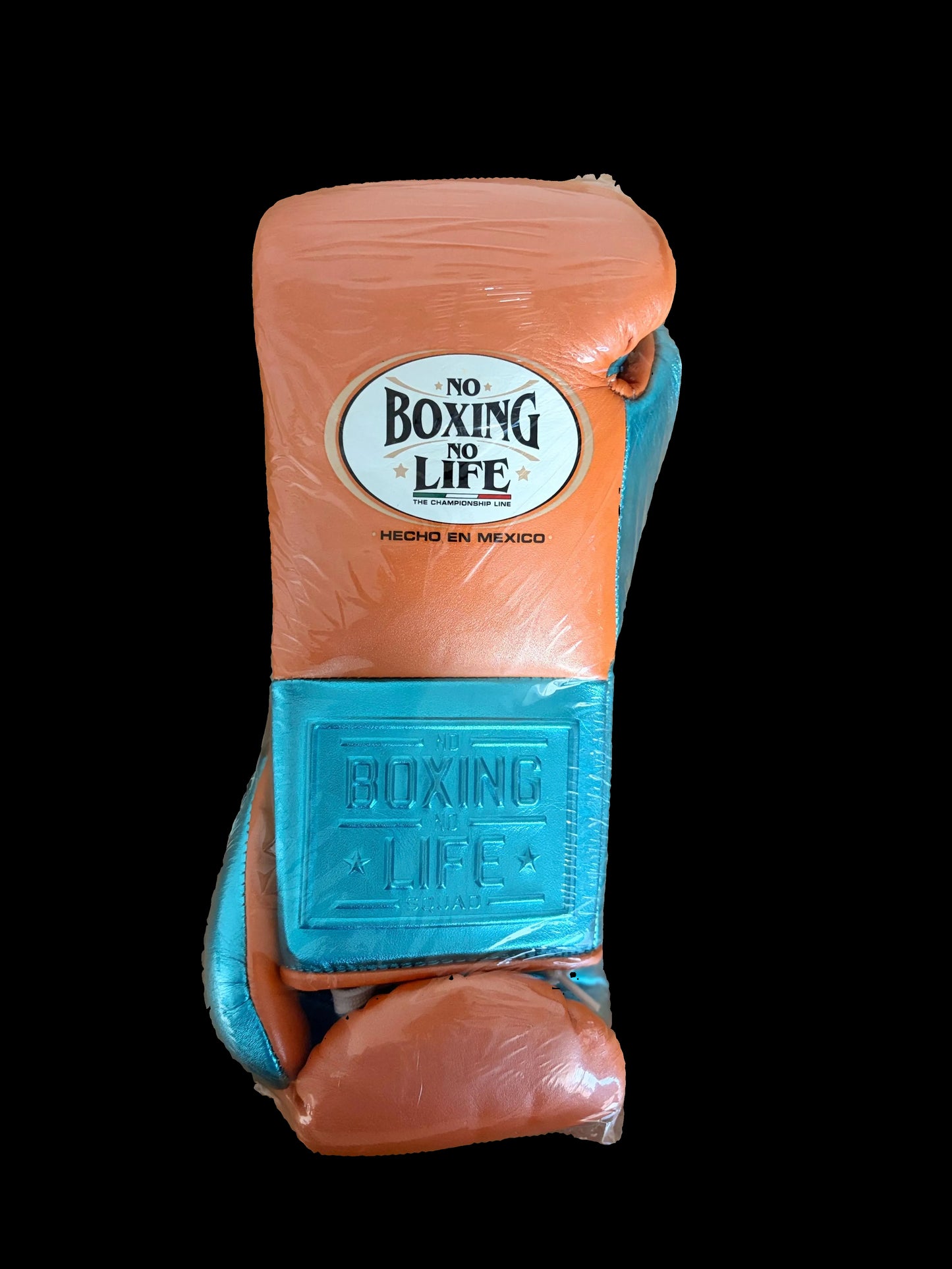 NBNL ボクシンググローブ 10oz｜オレンジ×アクア | NO BOXING NO LIFE