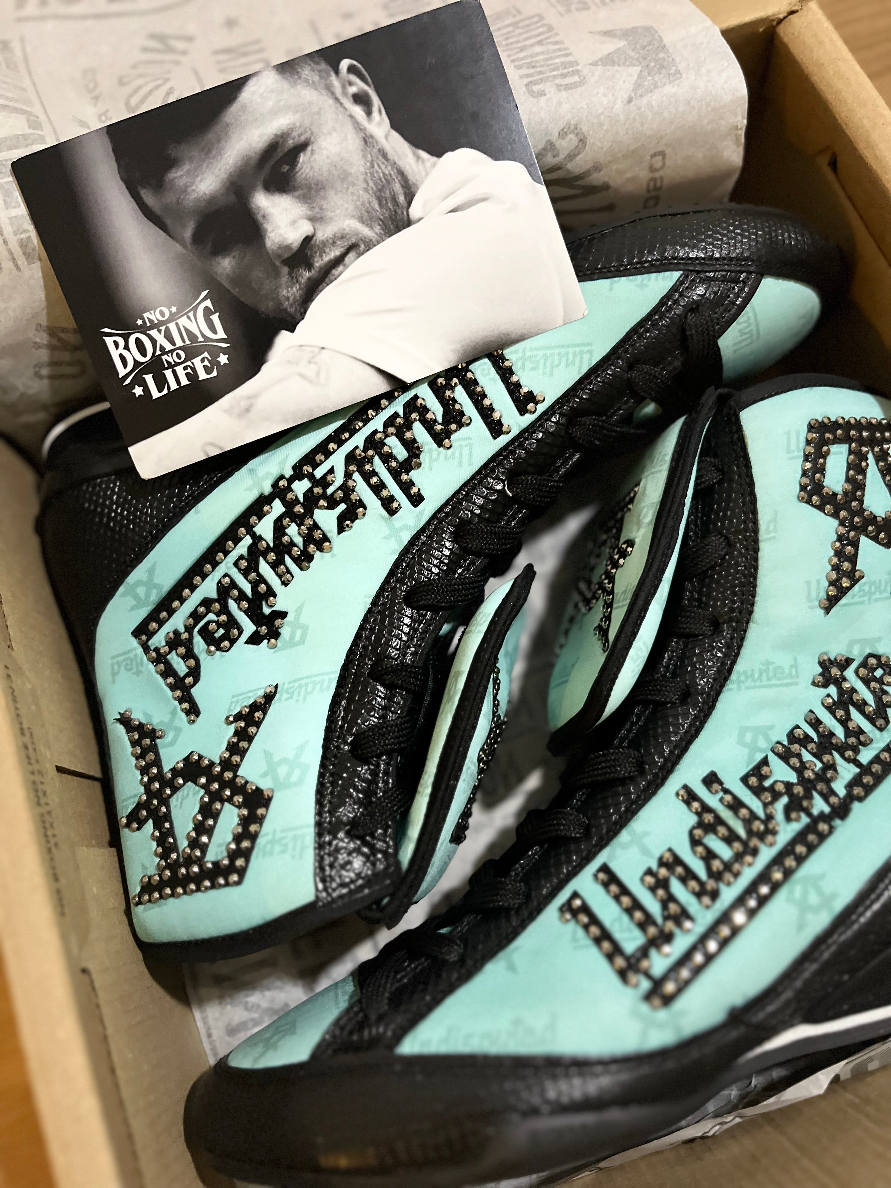 ノーボクシングノーライフ ボクシンググローブ12oz ムンギア戦