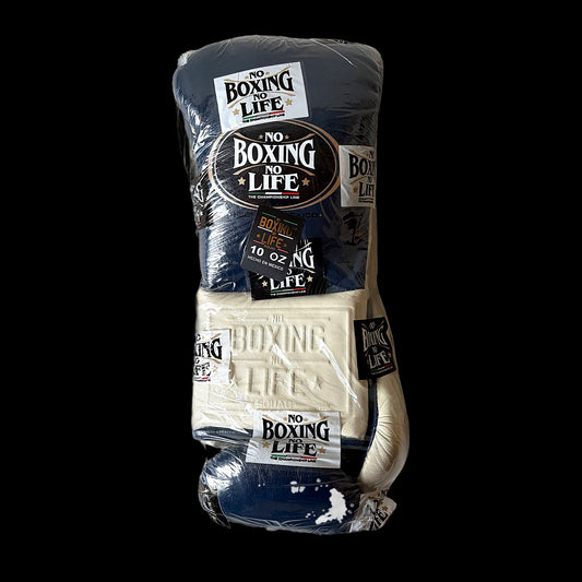 NBNL ボクシンググローブ 10oz｜ネイビー×ホワイト