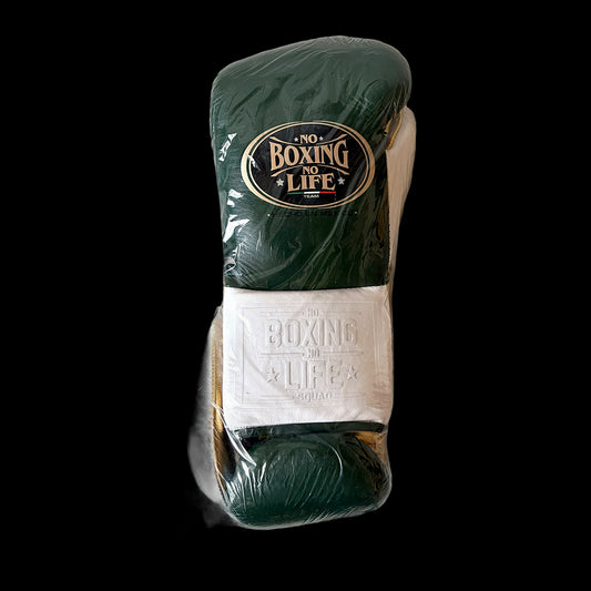 NBNL ボクシンググローブ 10oz｜ダークグリーン×ホワイト